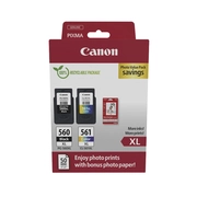Canon PG-560XL/CL-561XL  Photo Value Pack of 2 Ink Cartridges Original