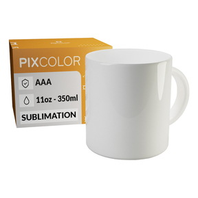 PixColor Caneca Sublimação - Qualidade Premium AAA 350 ml