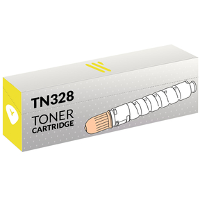 Compatível Konica TN328 Amarelo