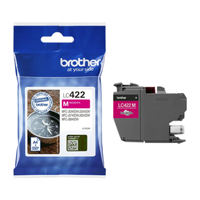 Brother LC422 Rotviolett Original