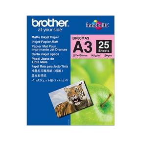 Brother BP60MA3 Matt A3 (25 Blatt)