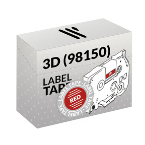 Compatible Dymo 3D (98150) Rosso