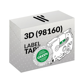 Compatível Dymo 3D (98160) Verde