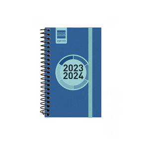Finocam Agenda 23/24 Formato E8 Semana Vista (Azul)