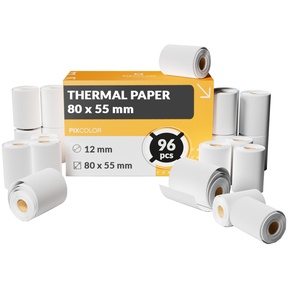 PixColor Carta Termica 80x55 mm (Scatola di 96 Pz.)