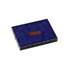 Colop E/55 Almofada de Recarga (Azul/Vermelho)