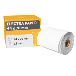 PixColor rotolo di Carta per Registratori di Cassa e Altri Stampanti Scontrini 44x70 mm (1 Unità)