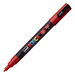 Rotulador Uni POSCA PC - 3M Rojo