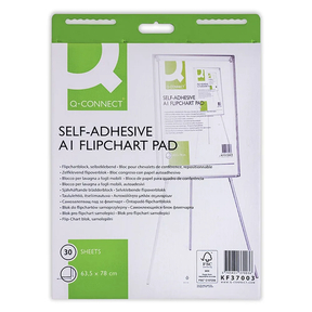 Bloco de conferência autocolante Q-Connect (30 folhas 70 g)