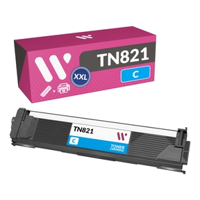 Compatibile Brother TN821XXL Ciano
