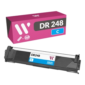Kompatibel Brother DR248 Cyanfarben Trommel