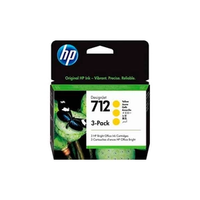 HP 712 (29ml) Giallo Pack Giallo Originale