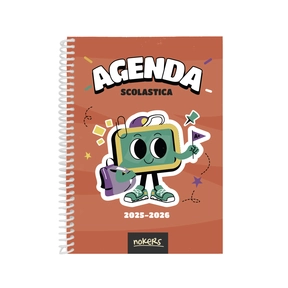Agenda Nokers 25/26 Copertina Morbida Primaria – Pitagorin