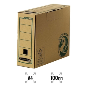 Scatola Archivio Definitivo Fellowes A4 Marrone