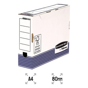 Fellowes Caja de Archivo Definitivo A4 Blanco