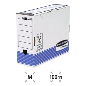 Fellowes Definitive A4 Archivbox Weiß