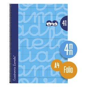 Lamela Hard Cover Notebook Folio 4 mm