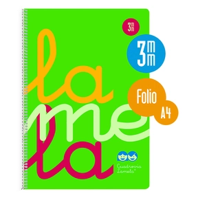 Lamela Notebook Polypropylene / Folio 3 mm