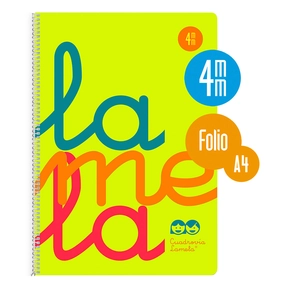Lamela Cuaderno Polipropileno A4 4 mm