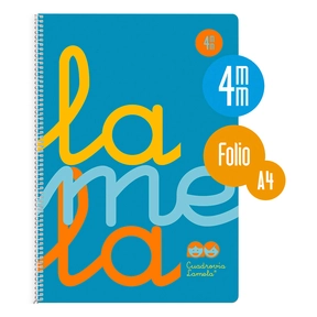 Lamela Taccuino Polipropilene / Folio 4 mm