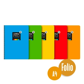 Lamela Pro Quaderno Copertina Rigida A4 5 pz Assortiti