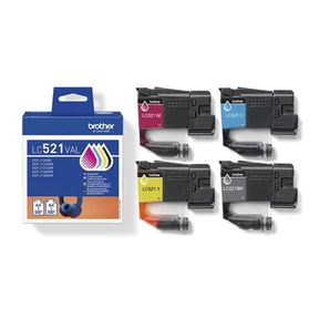 Brother LC521  Value Pack Original