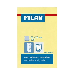 Milan Removable Sticky Notes 50 x 76 mm 100 pcs.