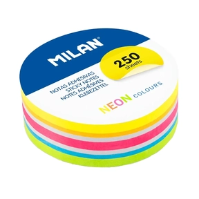 Notas Adhesivas Redondas Milan 250 uds. 67 mm