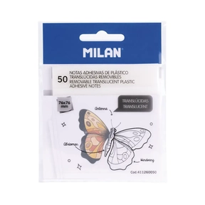 MILAN Translucent Sticky Notes 50 pcs. 76 x 76 mm