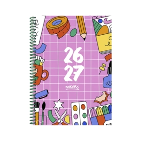 Nokers Agenda Escolar 26/27 Art A5