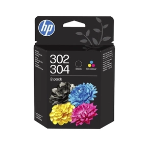 HP 302/304  Pack Negro/Color Original