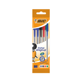 BIC Cristal Original (Sac 5 Pcs. Assortiment)
