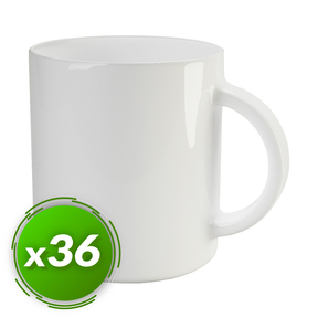 PixColor Caneca Sublimação - Qualidade Premium AAA (Pacote 36)
