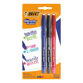 BIC Gel-ocity Illusion (Blister 3 pz. Assortimento)